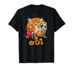 Disney 100 Halloween T-Shirt: Mickey, Donald, Goofy, Pluto