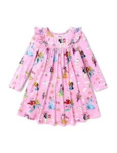 Disney Princess Floral Skater Dress for Toddlers