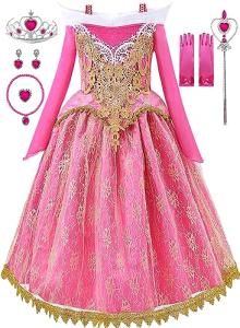 Pink Princess Dress Up Costume for Girls