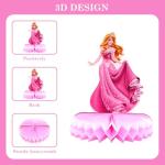 Princess Party Honeycomb Centerpieces for Celebrations