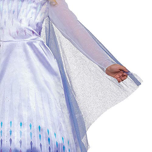 Frozen 2 Elsa Costume with Classic Dress & Cape, Child Size Small