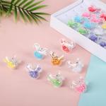 Glitter Mouse Ear LED Light-Up Rings - 24 Pcs