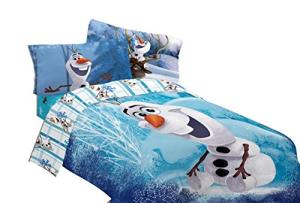 Disney Frozen Olaf Snowman Twin/Full Comforter
