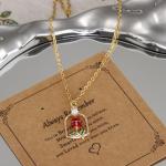 Disney Princess Belle Rose Necklace and Accessories