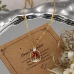 Disney Princess Belle Rose Necklace and Accessories