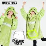 Disney Mandalorian Baby Yoda Hoodie Blanket