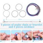 Disney-Inspired Charm Bracelet Making Kit for Girls