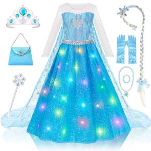 Meland Princess Light Up Dress-Up Costume