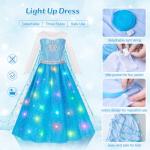 Meland Princess Light Up Dress-Up Costume