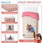 Disney Moana Twin Comforter Set with Sheets