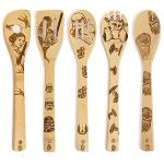 Star Wars Wooden Spoons Set for Cooking Fun