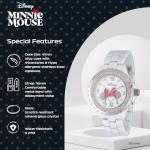 Minnie Mouse Glitz Watch with Red Bow