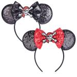 Disney Pirate Mouse Ears Headband with Bow