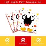 Disney Red Mouse Tableware Set for 24 Guests