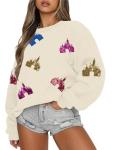 Disney Magic Kingdom Oversized Bow Sweatshirt