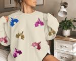 Disney Magic Kingdom Oversized Bow Sweatshirt