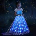 Light Up Princess Dress for Girls Halloween