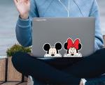 Peeking Mickey Mouse Vinyl Decals – Pack of 2