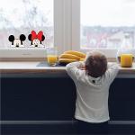 Peeking Mickey Mouse Vinyl Decals – Pack of 2