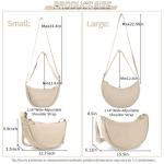 Disney Nylon Crescent Crossbody Bag - Beige