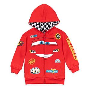 Lightning McQueen Toddler Boys Fleece Hoodie Red