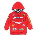 Lightning McQueen Toddler Boys Fleece Hoodie Red