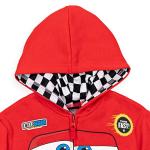 Lightning McQueen Toddler Boys Fleece Hoodie Red
