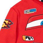 Lightning McQueen Toddler Boys Fleece Hoodie Red