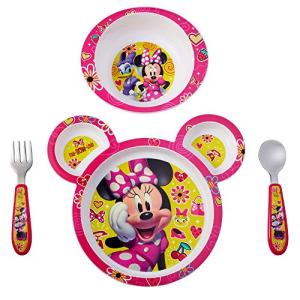Disney Minnie Mouse Toddler Dinnerware Set - 4 Pieces