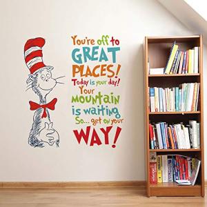 Dr. Seuss Inspirational Quotes Wall Stickers