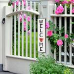 Disney 15.7'' Cute Mouse Seasonal Welcome Sign