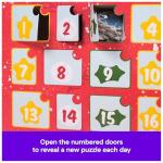 Disney Puzzle Advent Calendar with 24 Unique Puzzles