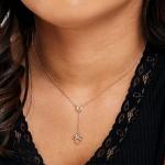 Minnie Mouse Y Necklace for Women - 18 Inches