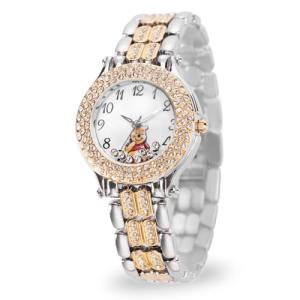 Disney Winnie the Pooh Women's Watch with Crystal Bezel