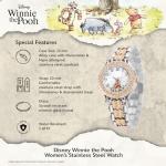 Disney Winnie the Pooh Women's Watch with Crystal Bezel