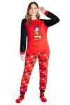 Disney Women's Stitch Pajama and Fluffy Sock Set