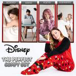 Disney Women's Stitch Pajama and Fluffy Sock Set
