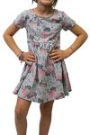 Disney Princesses Skater Dress for Girls, Grey
