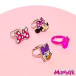 Disney 4-Piece Minnie Mouse Adjustable Rings Set