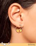 Disney Winnie-the-Pooh Gold Flash Hoop Earrings