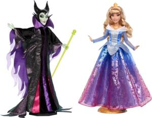 Disney Sleeping Beauty Maleficent and Aurora Doll Set