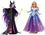 Disney Sleeping Beauty Maleficent and Aurora Doll Set