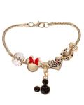 Mickey and Minnie Mouse Charm Bracelet for Women