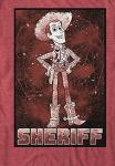 Sheriff Woody Red Heather T-Shirt for Men