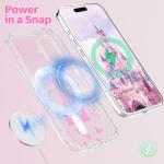 Disney Pink Castle Magnetic iPhone 16 Case