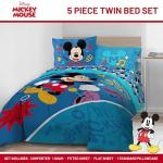 Mickey Mouse 5-Piece Twin Comforter Set