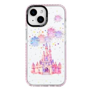 Magical Castle iPhone 15 Plus Case with Fireworks