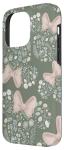 Minnie Mouse Floral Sage Green iPhone Case