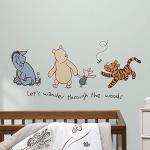 Disney Pooh Storytime Wall Decals - Beige Animals