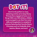 Disney Princess Dot It Sticker Art – 500+ Stickers